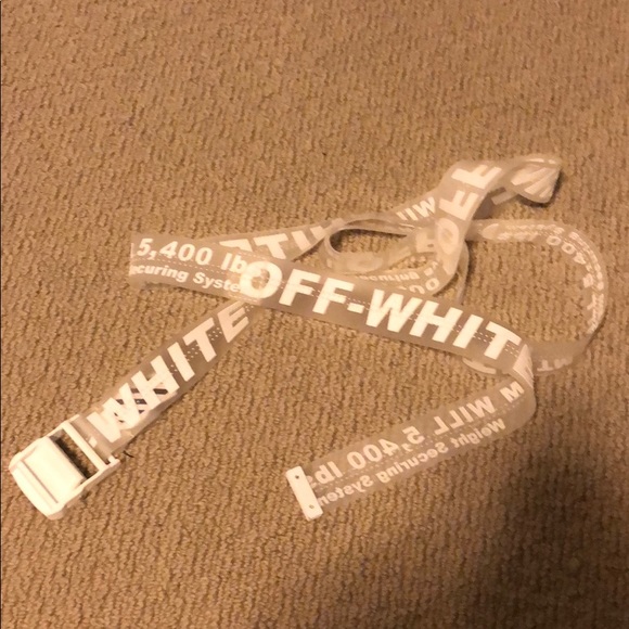 off white belt poshmark